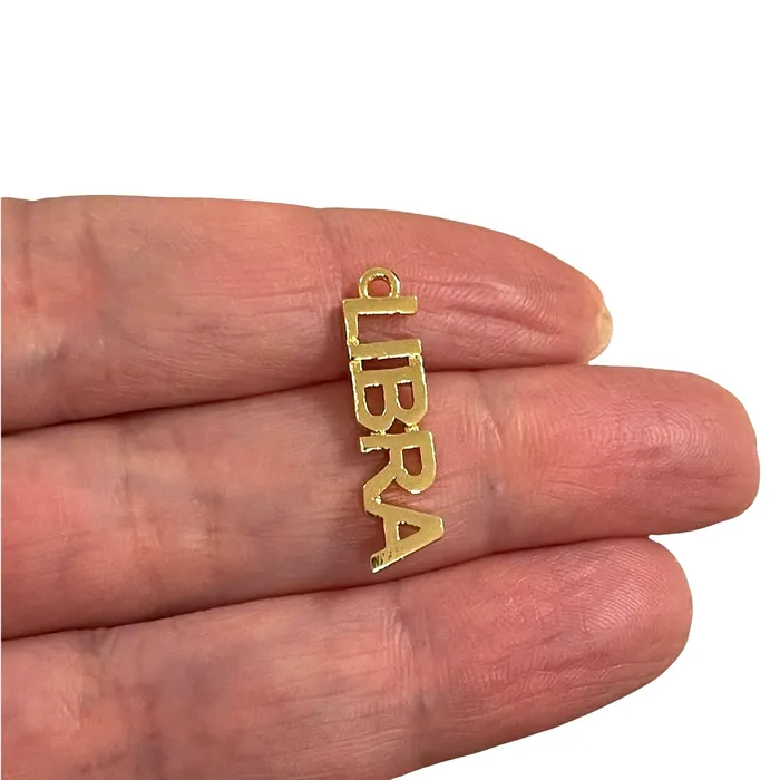 24Kt Gold Plated Letter Zodiac Charm Brass Zodiac Horoscope Sign Peppy Beads Earrings 24Kt Gold Plated Letter Zodiac Charm Brass Zodiac Horoscope Sign Peppy Beads Earrings