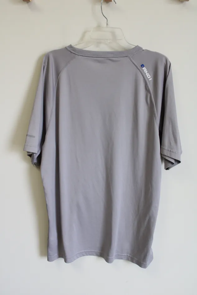 AND1 Earrings AND1 Gray Shirt L