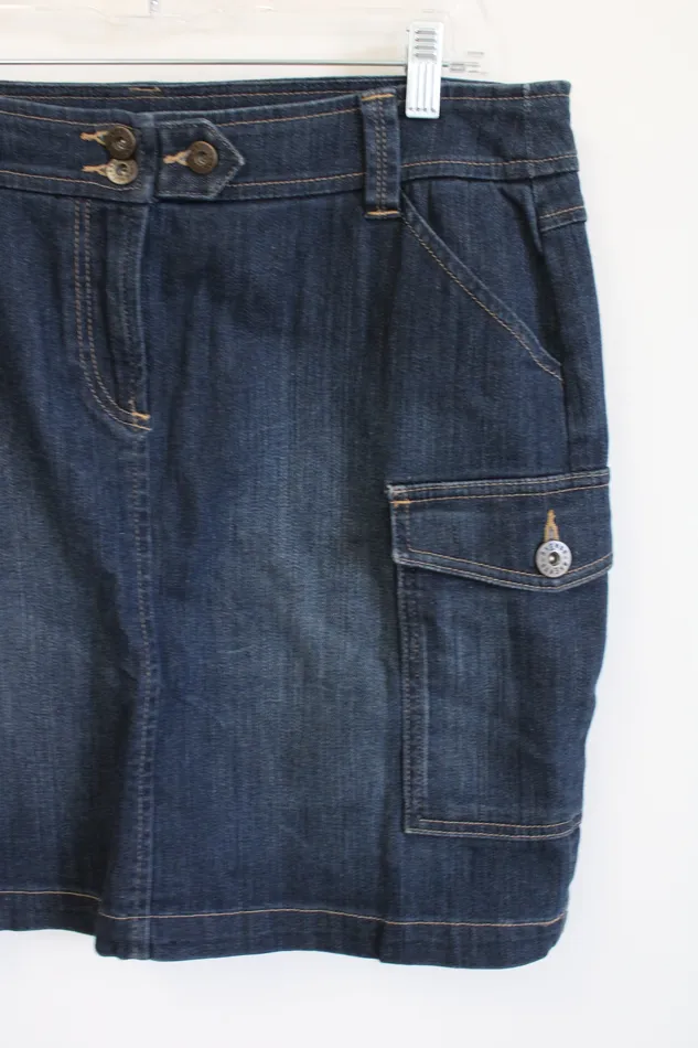 Axcess Earrings Axcess Stretch Denim Skirt 12
