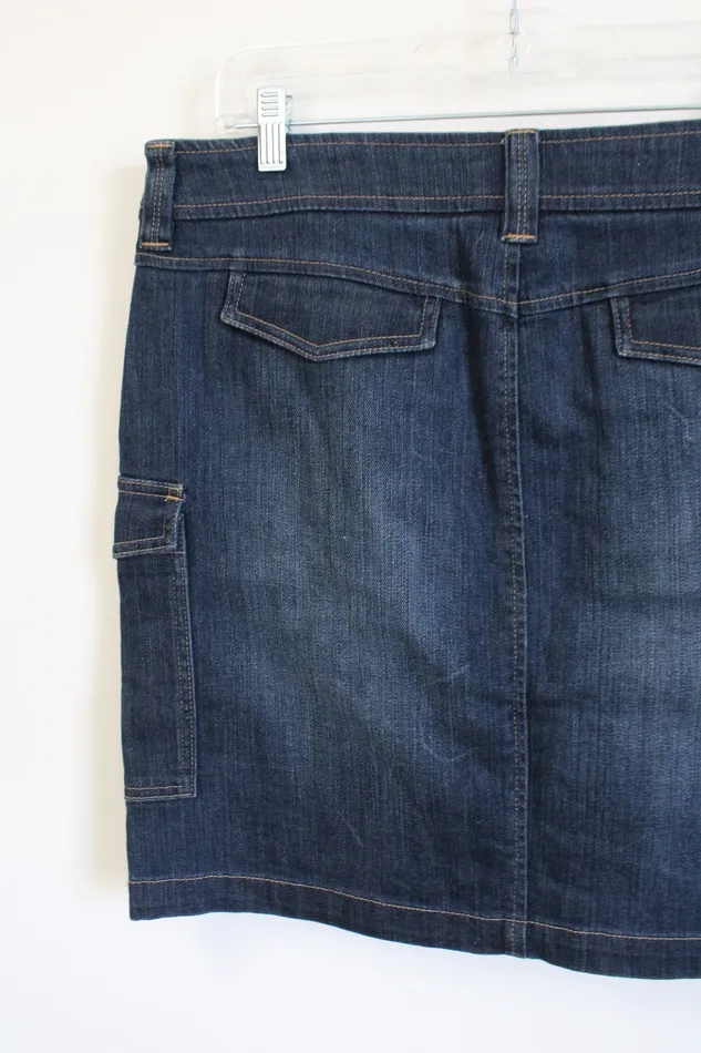 Axcess Earrings Axcess Stretch Denim Skirt 12