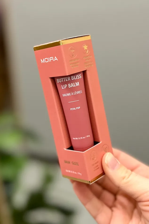 Butter Bliss Lip Balm Petal Pop Moira Cosmetics Earrings