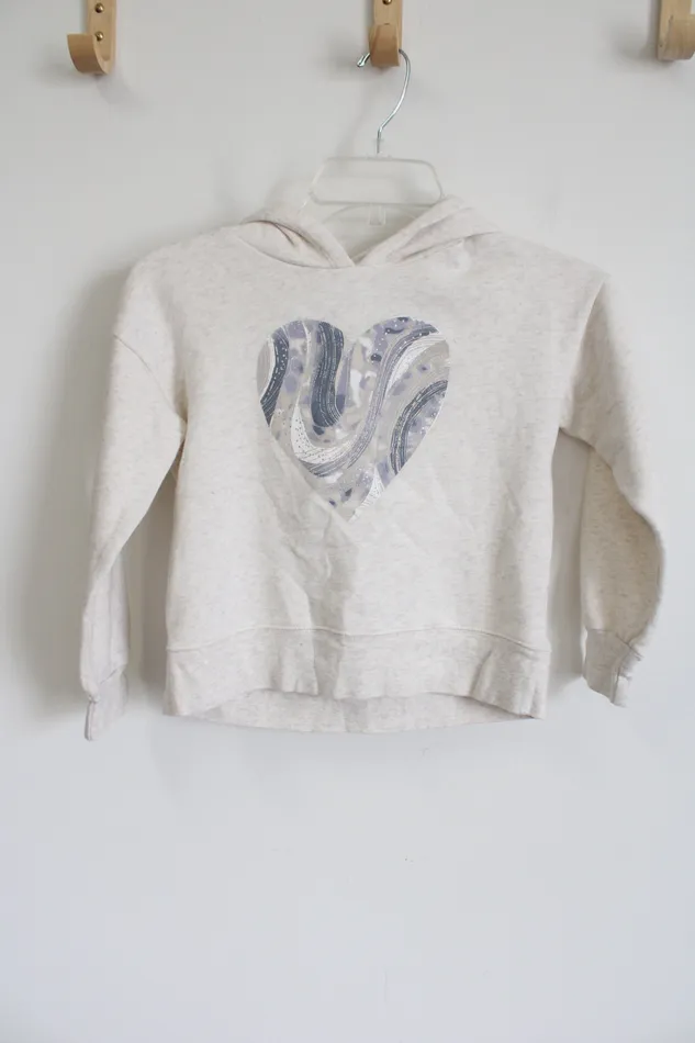Carters Necklaces Carters Cream Purple Swirl Heart Hoodie Youth 8