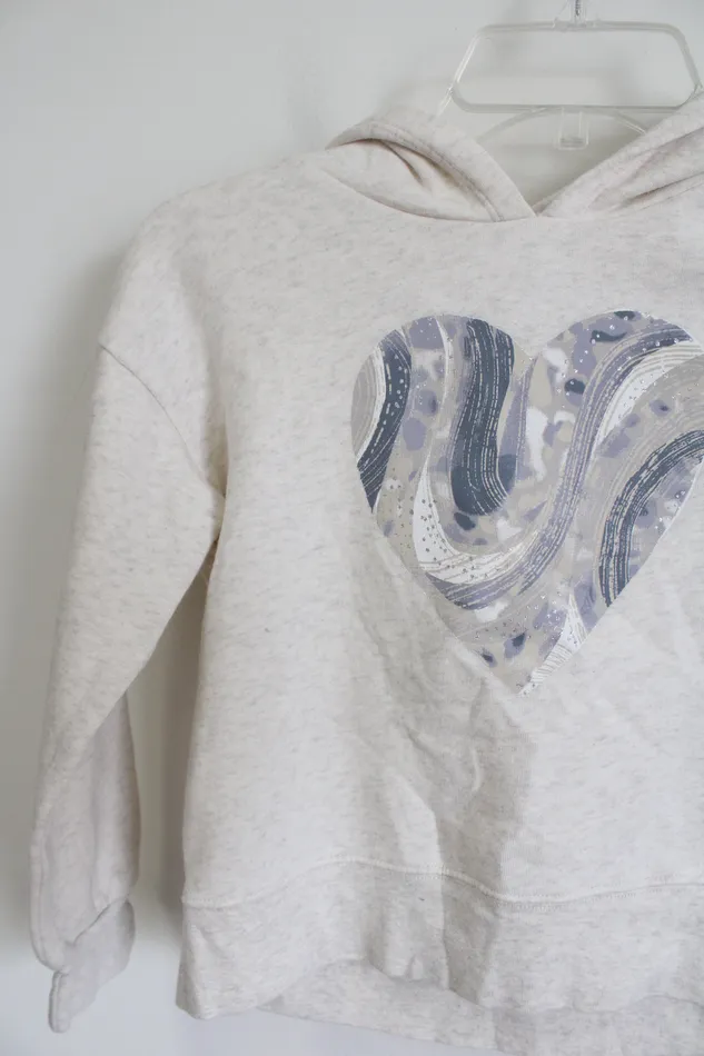 Carters Necklaces Carters Cream Purple Swirl Heart Hoodie Youth 8
