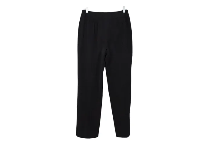 Croft Barrow Croft Barrow Stretch Black Pants 8 Rings