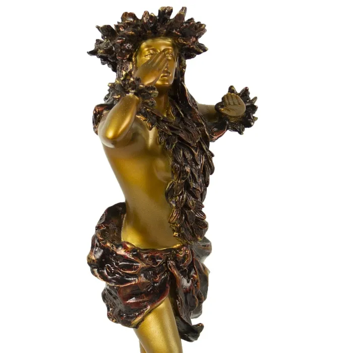 DBIHAWAII Earrings Pohakea Cold Cast Statuette by Kim Taylor Reece