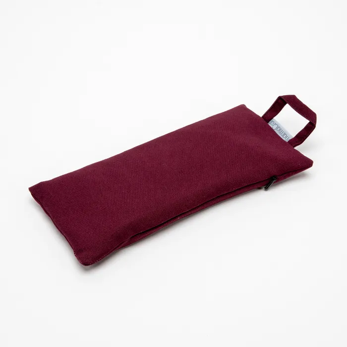 Earrings DharmaCrafts Studio Eye Pillow in Maroon