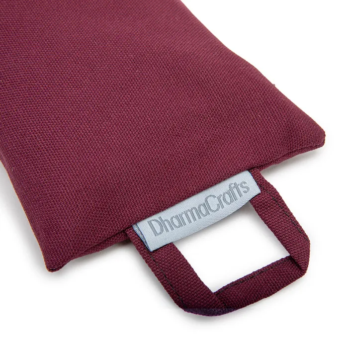 Earrings DharmaCrafts Studio Eye Pillow in Maroon