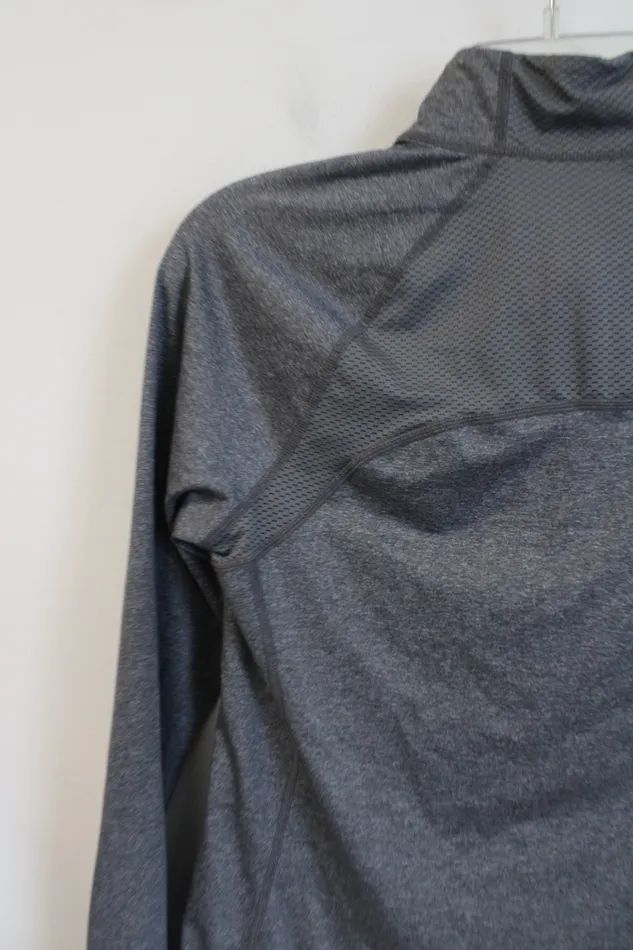 Earrings Gap Gap Fit Gray Zip Up Jacket S