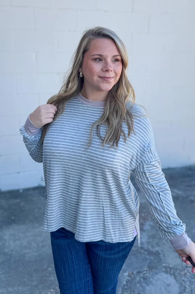 Earrings Haptics Line Up Stripe Top
