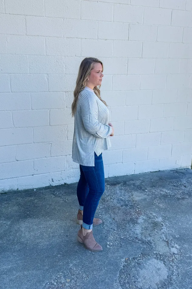 Earrings Haptics Line Up Stripe Top