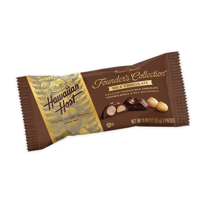 Earrings Hawaiian Host Founders Collection Milk Chocolate Macadamia Nuts074oz HAWAIIANHOST