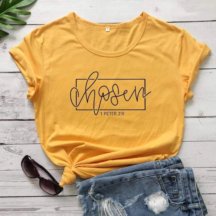 Earrings Lords Guidance Christian TShirt br Chosen