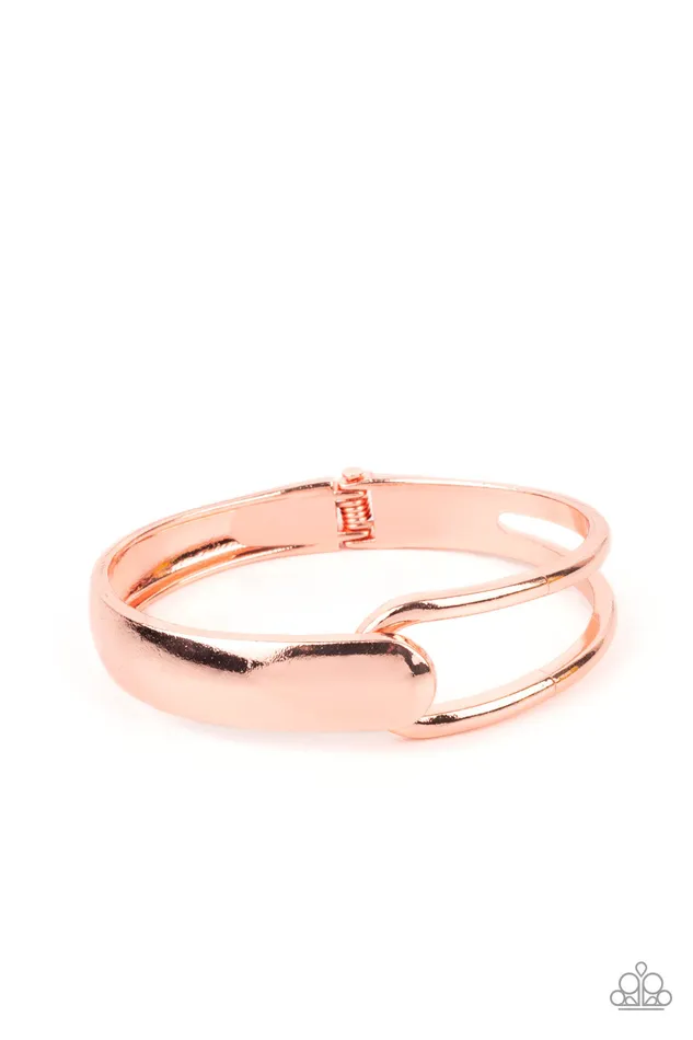 Earrings Paparazzi Accessories CoutureClutcher Copper