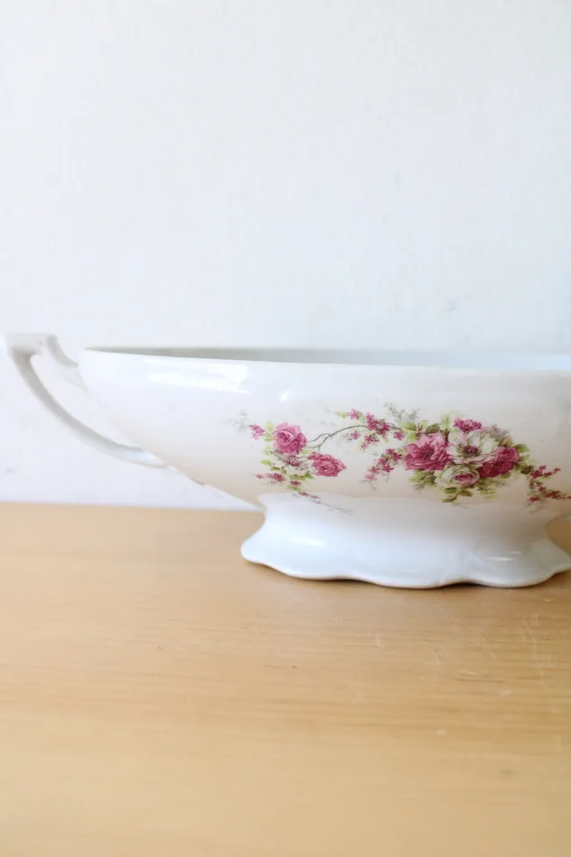 Earrings Vernon Vernon Mellor Co Porcelain Wide Serving Dish