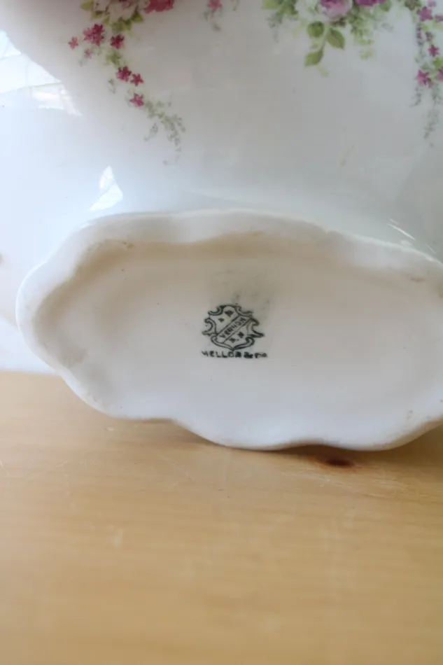 Earrings Vernon Vernon Mellor Co Porcelain Wide Serving Dish