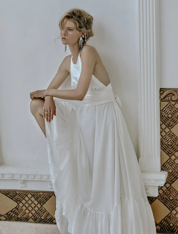 Erika Pea Earrings MIA MAXI DRESS