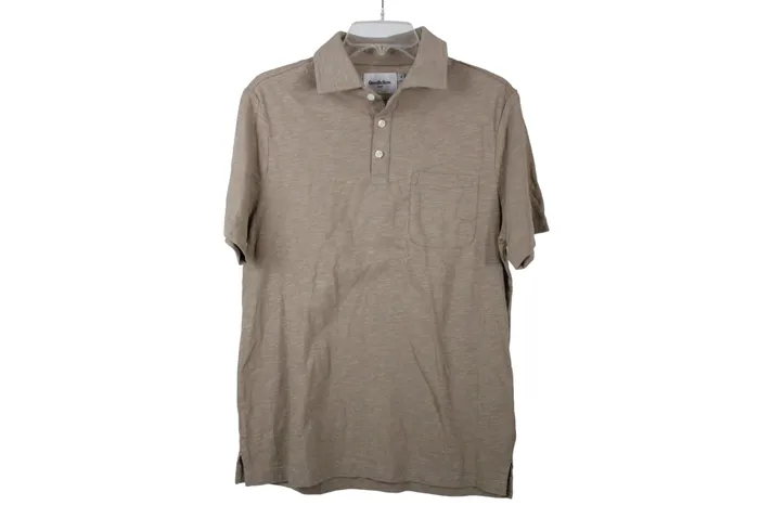 Goodfellow Co Standard Tan Polo Shirt M Goodfellow Earrings