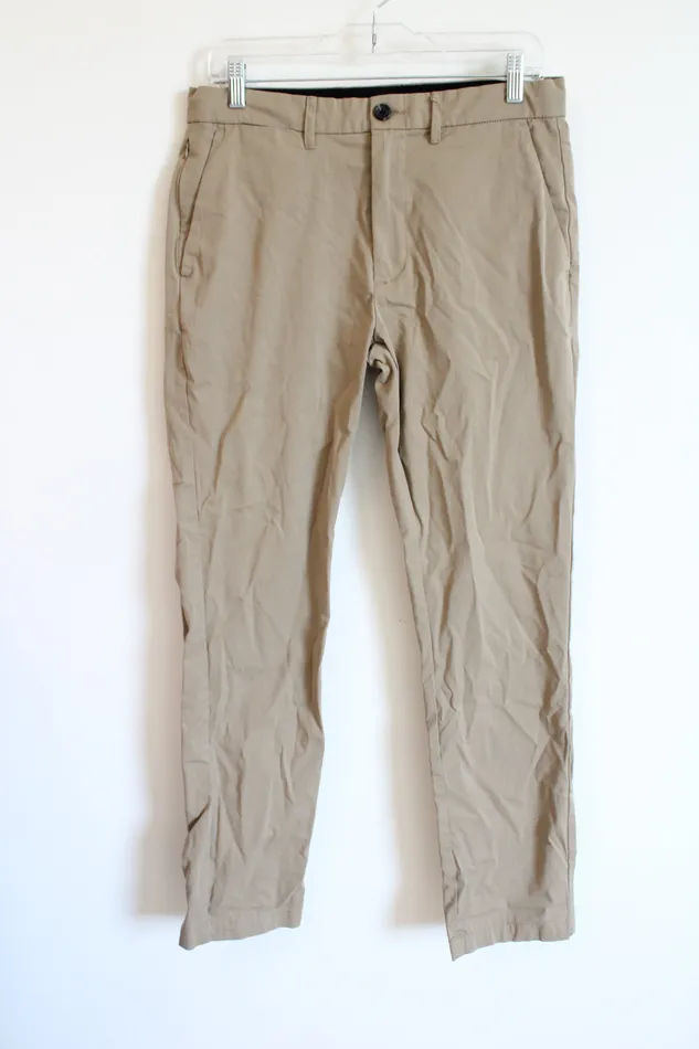 Goodfellow Earrings Goodfellow Co Tan Chino Hennipin Tech Slim Pants 32X34