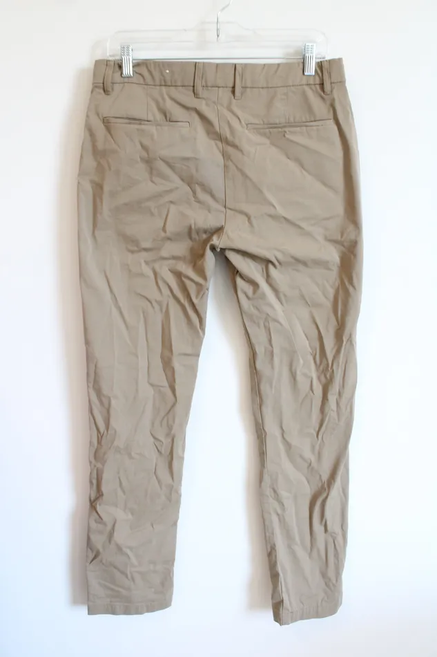 Goodfellow Earrings Goodfellow Co Tan Chino Hennipin Tech Slim Pants 32X34