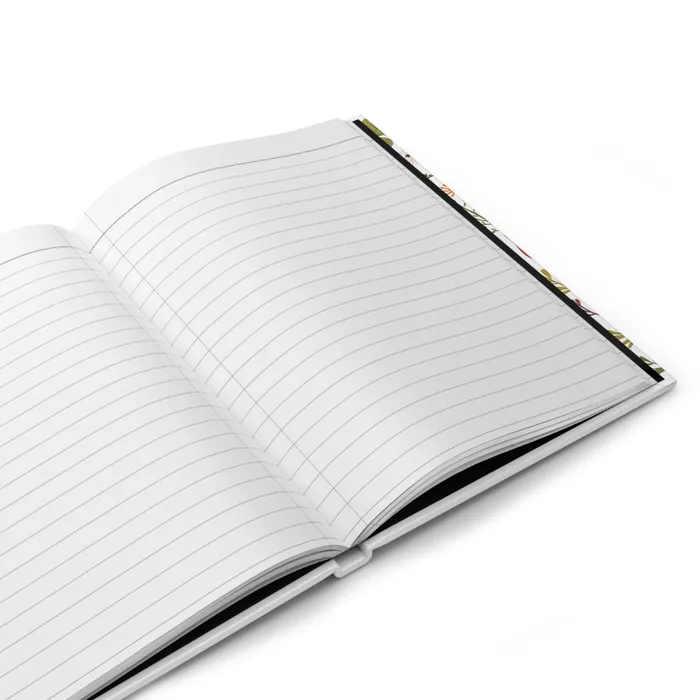 Hardcover Journal Matte I Cook For A Living Portraits by NC Necklaces