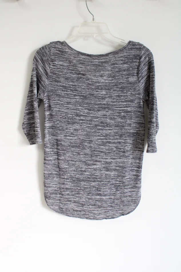 Hollister Earrings Hollister Gray Heathered Top S