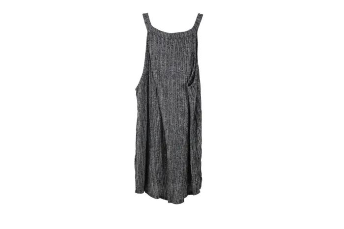 Kaileigh Earrings Kaileigh Gray Knit Rib Tank S