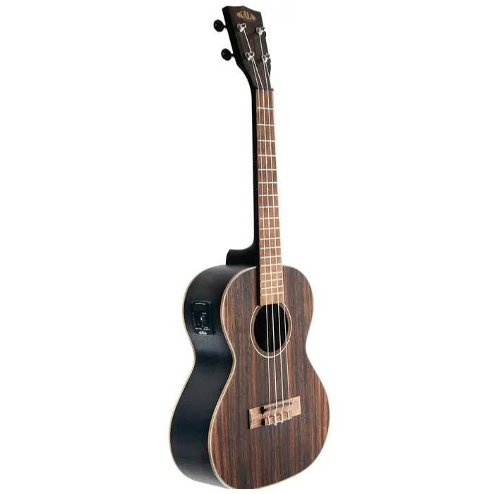 KALABRAND Necklaces Kala Striped Ebony Tenor Ukulele with Builtin Equalizer