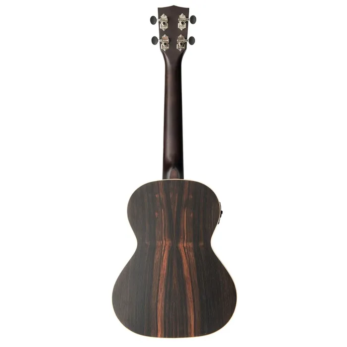 KALABRAND Necklaces Kala Striped Ebony Tenor Ukulele with Builtin Equalizer