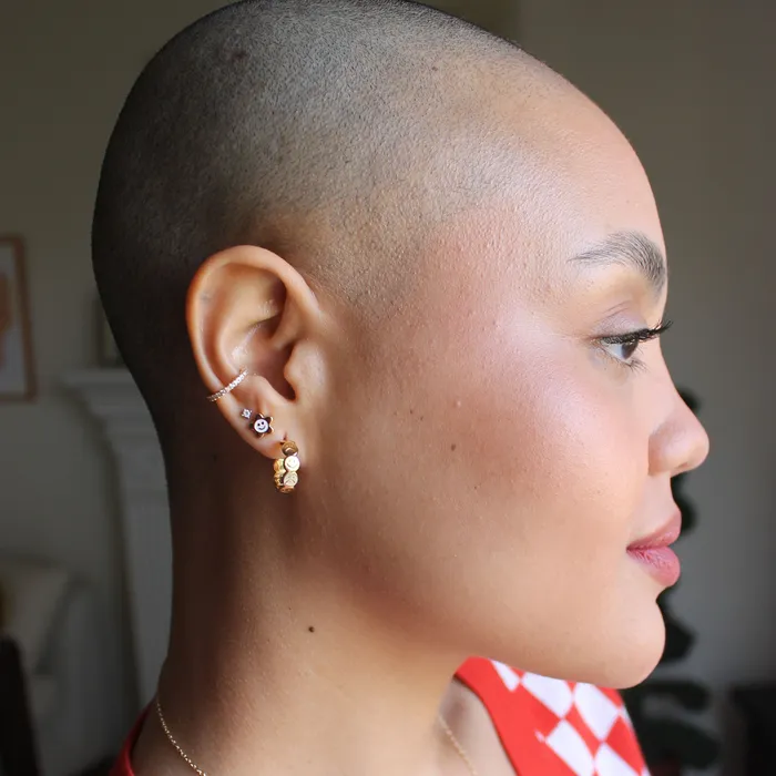 Kris Nations Earrings Happy and Sad Hoop Earrings Kris Nations Earrings Happy and Sad Hoop Earrings