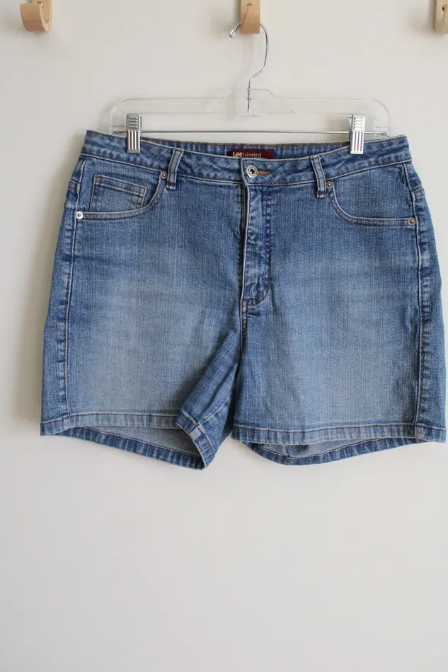 Lee Earrings Lee Riveted Ultimate Denim Shorts 5