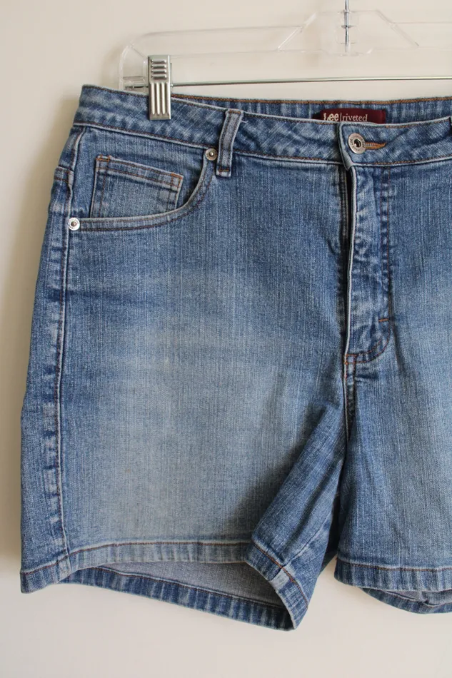 Lee Earrings Lee Riveted Ultimate Denim Shorts 5