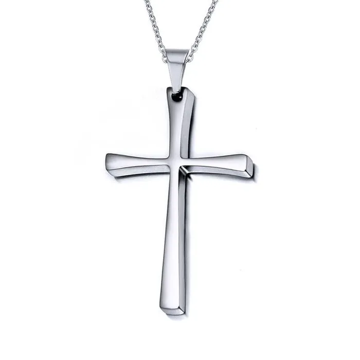 Lords Guidance Necklaces Mens Christian Necklace br Stainless Steel