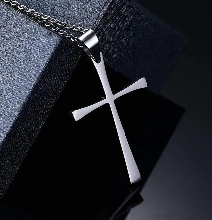 Lords Guidance Necklaces Mens Christian Necklace br Stainless Steel