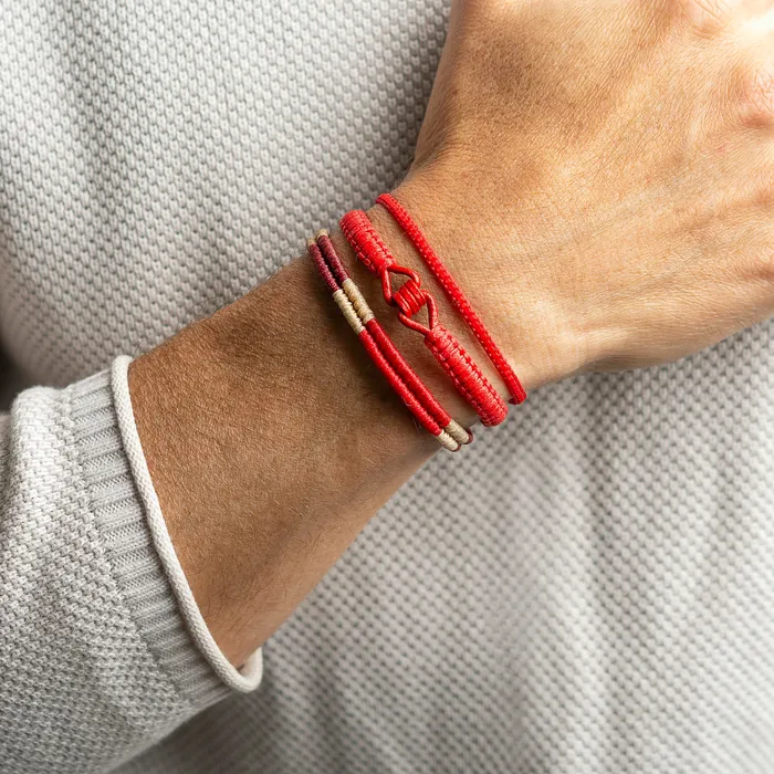 Macrala Bracelets Ancla Macrame Bracelet Set of 3