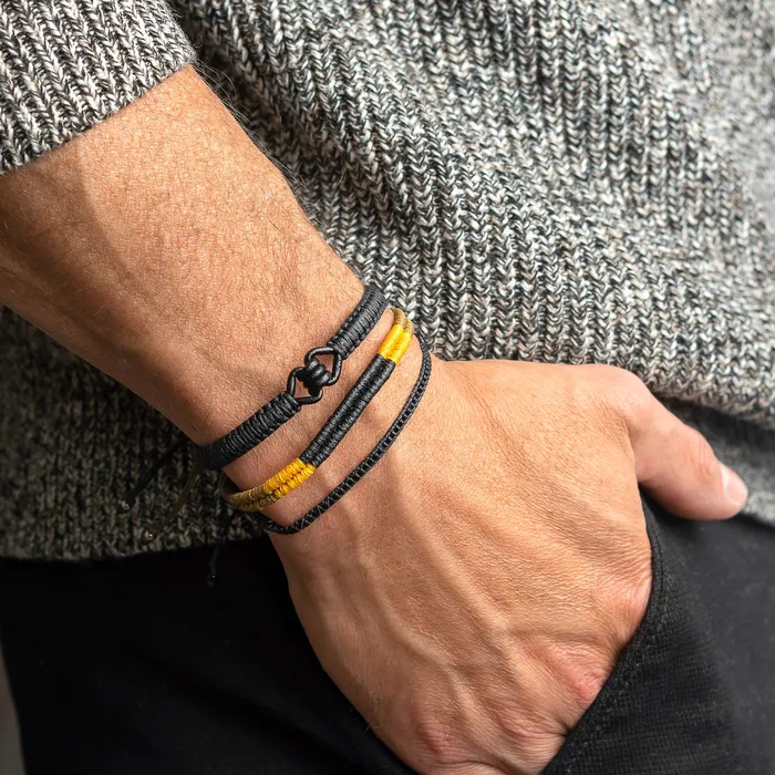 Macrala Bracelets Ancla Macrame Bracelet Set of 3