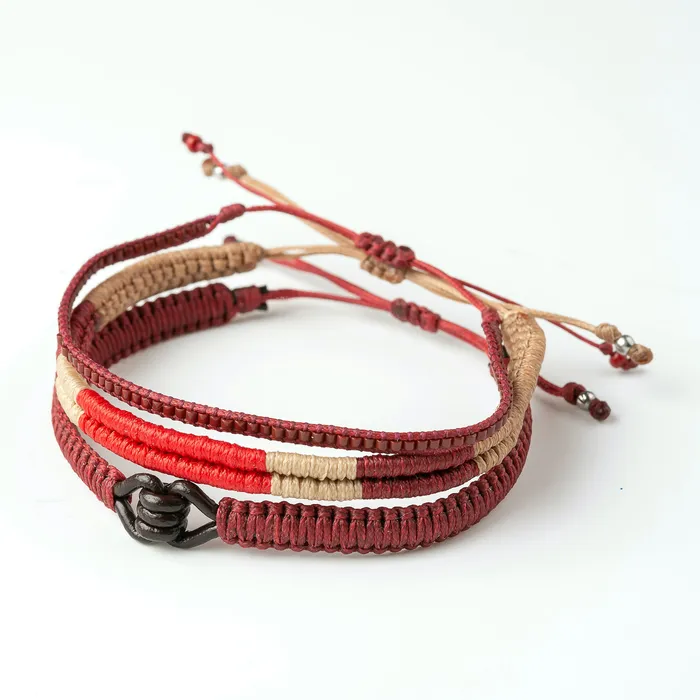 Macrala Bracelets Ancla Macrame Bracelet Set of 3