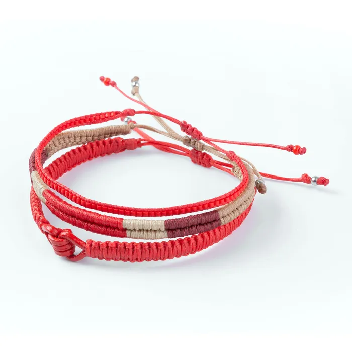 Macrala Bracelets Ancla Macrame Bracelet Set of 3