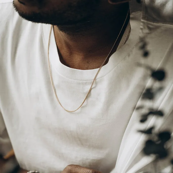 Necklaces Consider the Wldflwrs Chateaux Curb Necklace