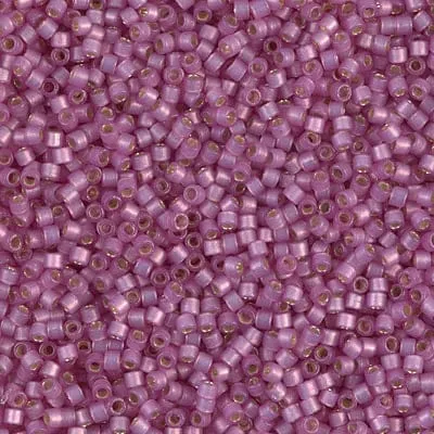 Necklaces Peppy Beads DB2180 Duracoat Semi Frosted Silver Lined Dyed Orchid Miyuki Delica 110 Necklaces Peppy Beads DB2180 Duracoat Semi Frosted Silver Lined Dyed Orchid Miyuki Delica 110