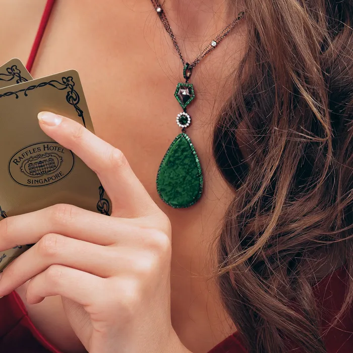 Necklaces Stephen Silver 3108 Carat Maw Sit Sit Necklace