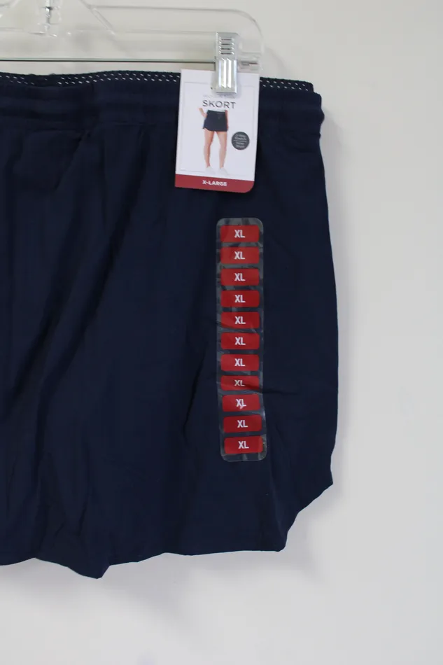 NEW Members Mark Woven Tek Skort XL Members Mark Earrings