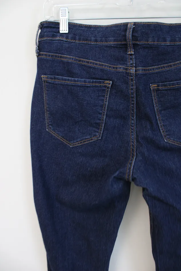 Old Navy Earrings Old Navy Super Skinny MidRise Dark Wash Jeans 10