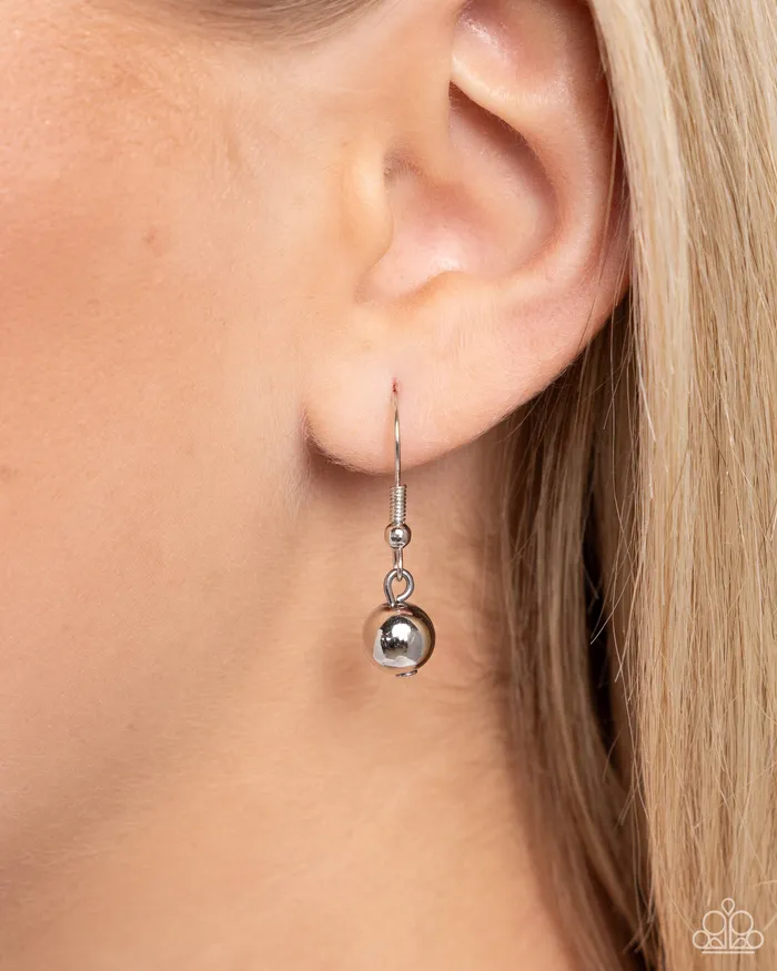 Paparazzi Accessories Earrings Geode Gamble Purple