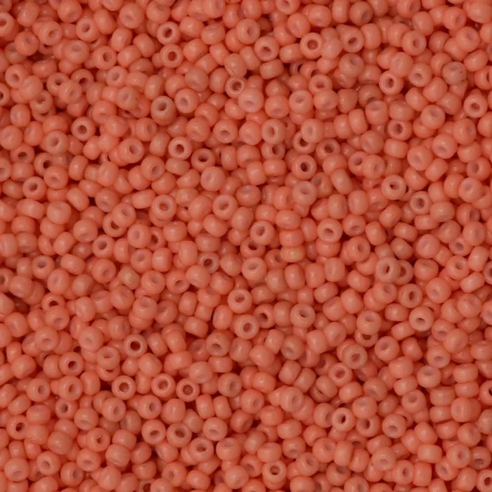 Peppy Beads Earrings Miyuki Seed Beads 110 Duracoat Opaque Dark Salmon 4462NEW Peppy Beads Earrings Miyuki Seed Beads 110 Duracoat Opaque Dark Salmon 4462NEW