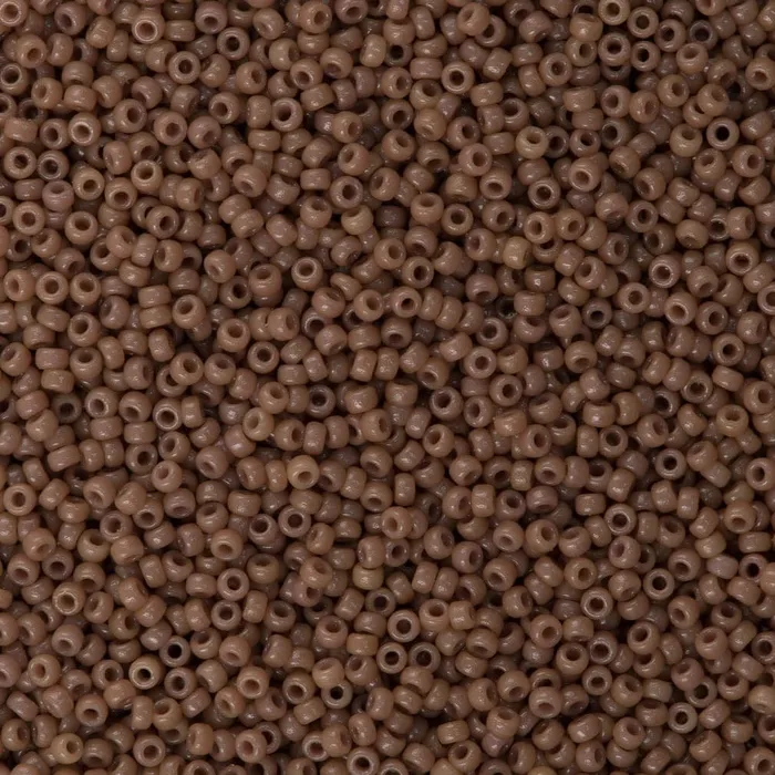 Peppy Beads Miyuki Seed Beads 110 Duracoat Opaque Beige 4455NEW Earrings