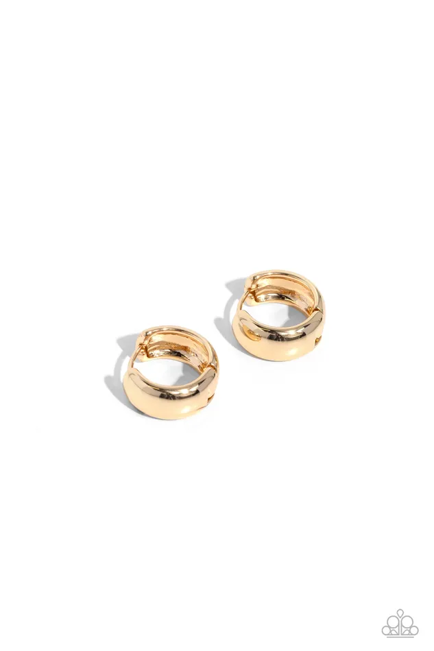 PreStyled Sets Paparazzi Accessories Hinged Halftime Gold