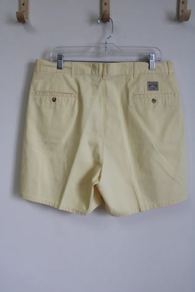 Ralph Lauren Earrings Vintage Polo By Ralph Lauren Yellow Shorts 36