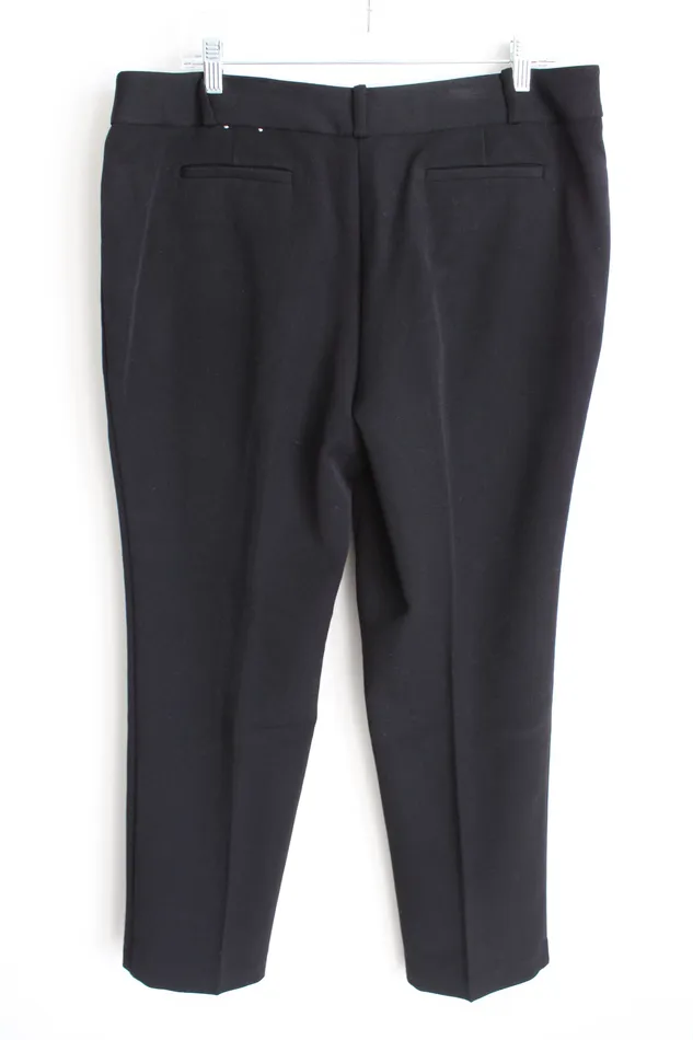 Rings Anne Klein Black Trouser Pant 12 Anne Klein