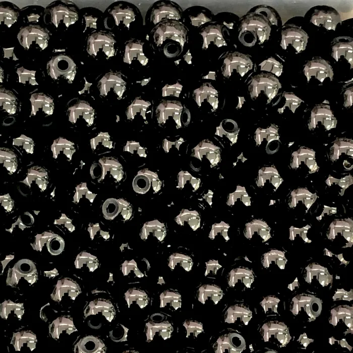Rings Black Glass Pearl Beads 4mm 100 gr Approx 920 Beads Black Glass Pearl Peppy Beads Rings Black Glass Pearl Beads 4mm 100 gr Approx 920 Beads Black Glass Pearl Peppy Beads