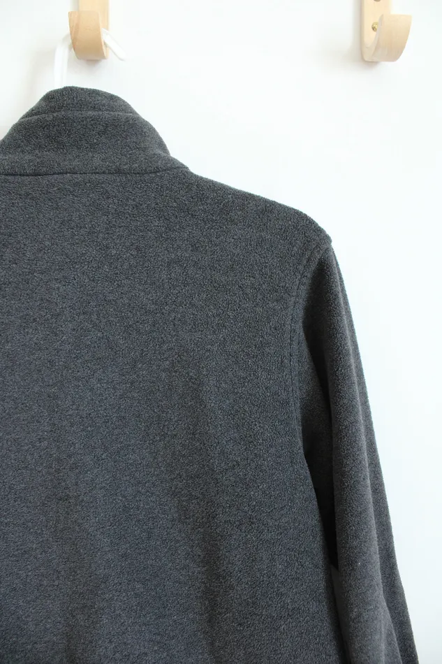 Rings Columbia Columbia Gray Black Full Zip Jacket Youth 1012